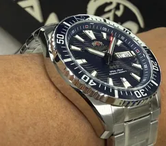 Orient 3 Estrelas Automático Sports Sea YN6SS012 Azul - imagem 5
