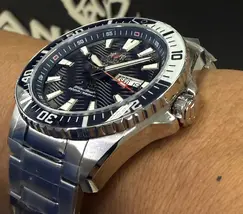 Orient 3 Estrelas Automático Sports Sea YN6SS012 Azul - imagem 4