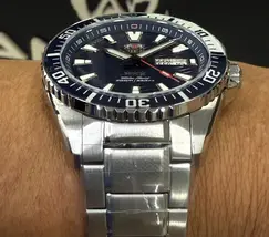 Orient 3 Estrelas Automático Sports Sea YN6SS012 Azul - imagem 3