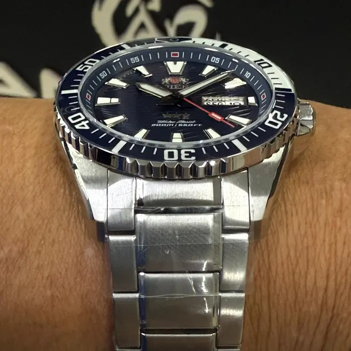 Orient 3 Estrelas Automático Sports Sea YN6SS012 Azul