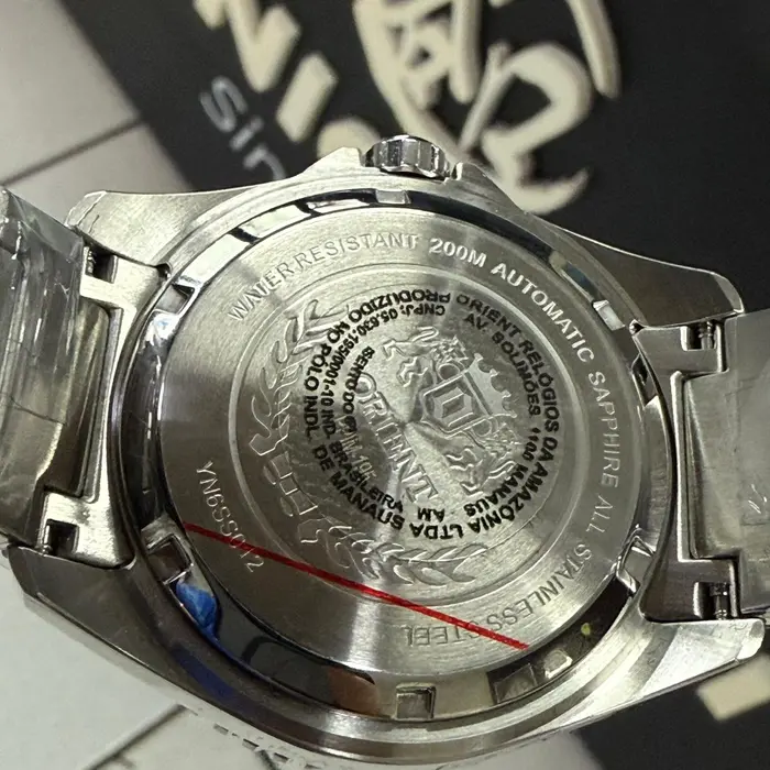 Orient 3 Estrelas Automático Sports Sea YN6SS012 Azul