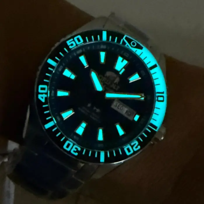 Orient 3 Estrelas Automático Sports Sea YN6SS012 Azul