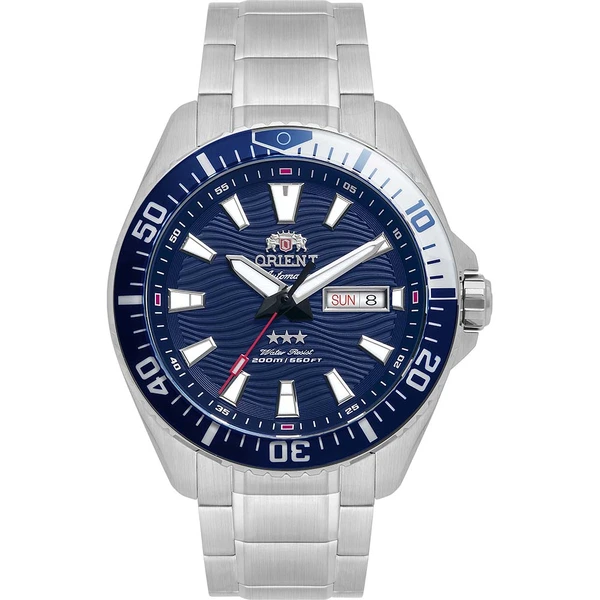 Orient 3 Estrelas Automático Sports Sea YN6SS012 azul