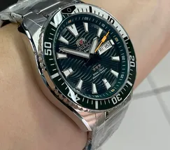 Orient 3 Estrelas Automático Sports Sea YN6SS012 Verde - imagem 3