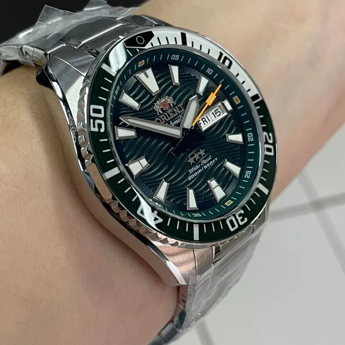 Orient 3 Estrelas Automático Sports Sea YN6SS012 Verde