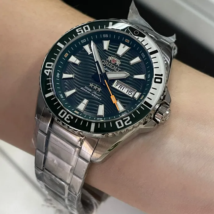 Orient 3 Estrelas Automático Sports Sea YN6SS012 Verde