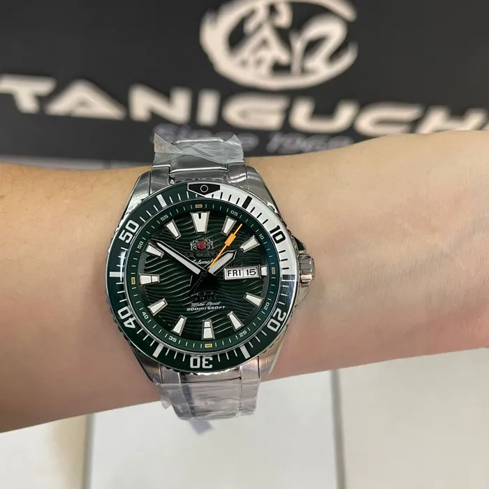 Orient 3 Estrelas Automático Sports Sea YN6SS012 Verde