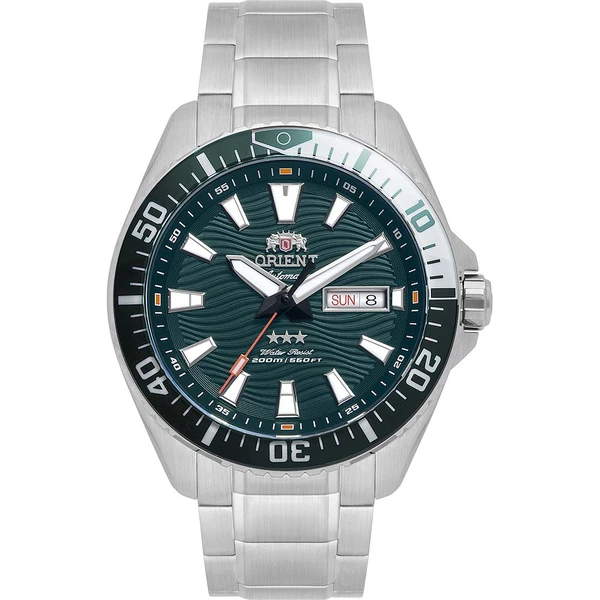 Orient 3 Estrelas Automático Sports Sea YN6SS012 verde