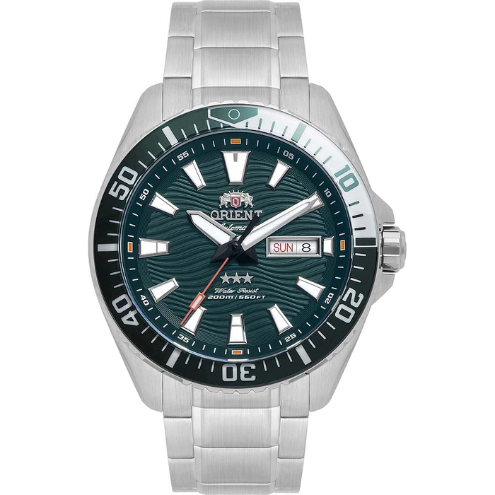 Orient 3 Estrelas Automático Sports Sea YN6SS012 Verde