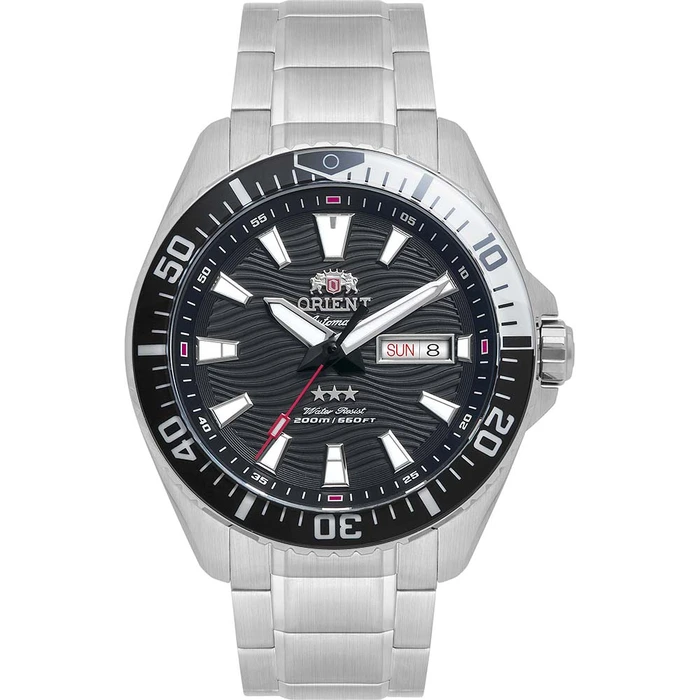 Orient 3 Estrelas Automático Sports Sea YN6SS012 Preto