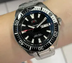 Orient 3 Estrelas Automático Sports Sea YN6SS012 Preto - imagem 1