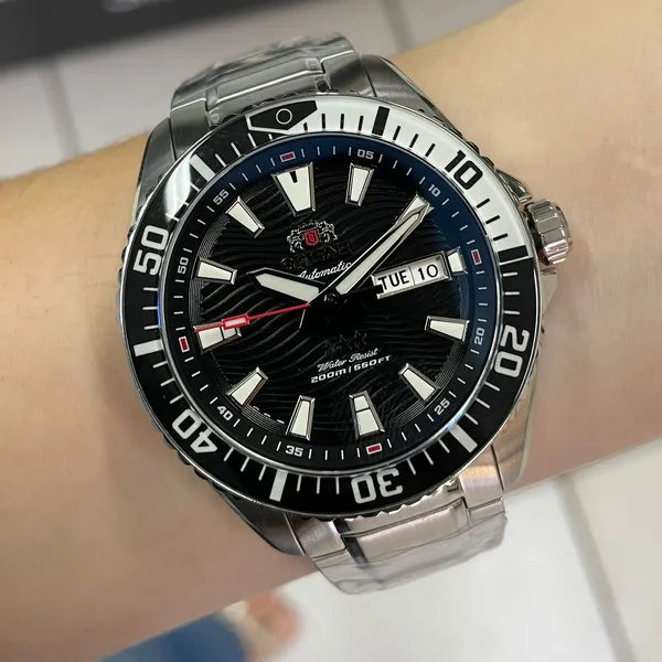 Orient 3 Estrelas Automático Sports Sea YN6SS012 Preto