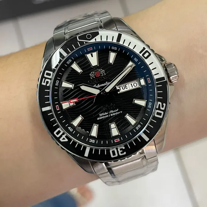 Orient 3 Estrelas Automático Sports Sea YN6SS012 Preto