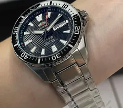 Orient 3 Estrelas Automático Sports Sea YN6SS012 Preto - imagem 3