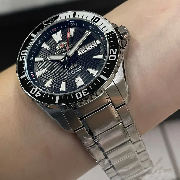 Orient 3 Estrelas Automático Sports Sea YN6SS012 Preto