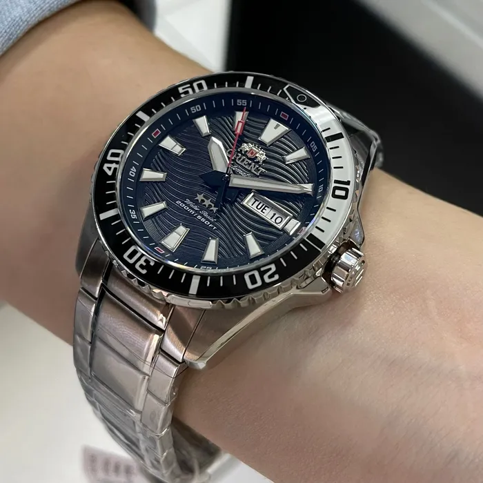 Orient 3 Estrelas Automático Sports Sea YN6SS012 Preto