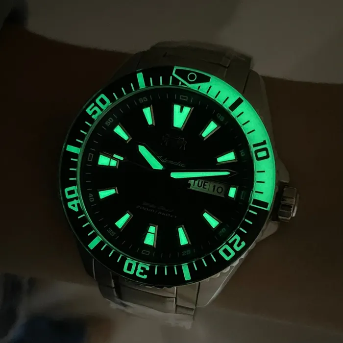 Orient 3 Estrelas Automático Sports Sea YN6SS012 Preto