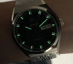 Orient 3 Estrelas Automático Heritage YN6SS014 Verde - imagem 7