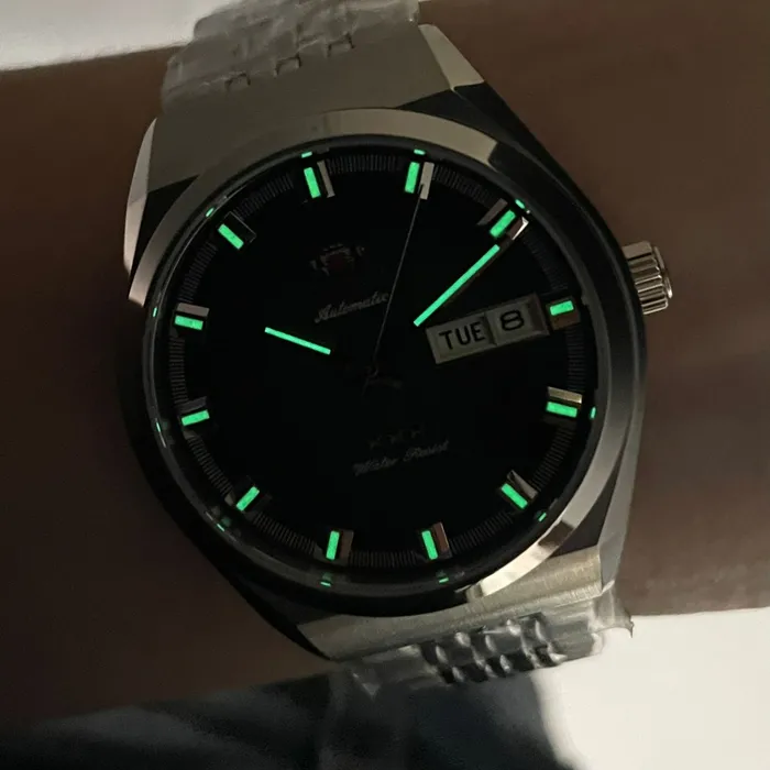 Orient 3 Estrelas Automático Heritage YN6SS014 Verde