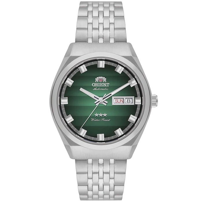 Orient 3 Estrelas Automático Heritage YN6SS014 Verde