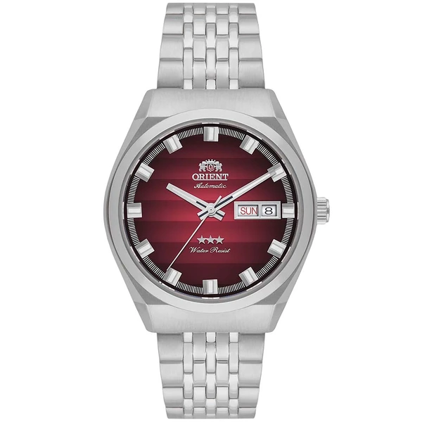 Orient 3 Estrelas Automático Heritage YN6SS014 Vermelho