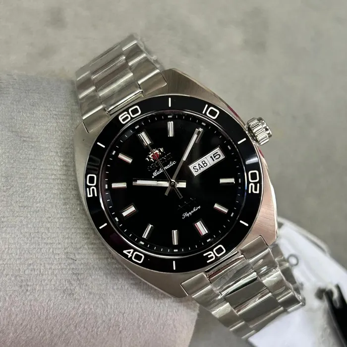 Orient 3 Estrelas Automático Elegance YN6SS017 preto