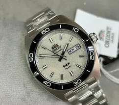 Orient 3 Estrelas Automático Elegance YN6SS017 branco - imagem 6
