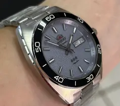 Orient 3 Estrelas Automático Elegance YN6SS017 Azul celeste - imagem 3