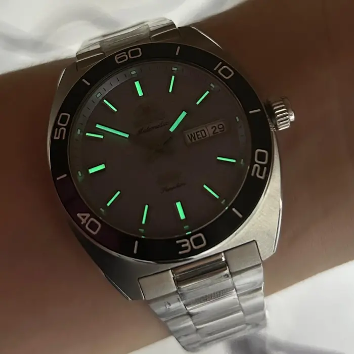 Orient 3 Estrelas Automático Elegance YN6SS017 Azul celeste