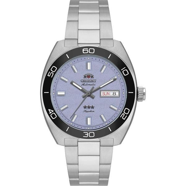 Orient 3 Estrelas Automático Elegance YN6SS017 Azul celeste