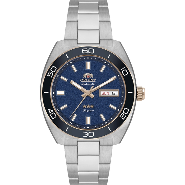 Orient 3 Estrelas Automático Elegance YN6MM017 Azul