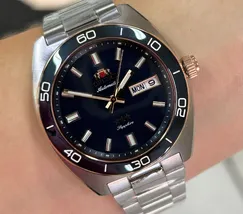 Orient 3 Estrelas Automático Elegance YN6MM017 Azul - imagem 1