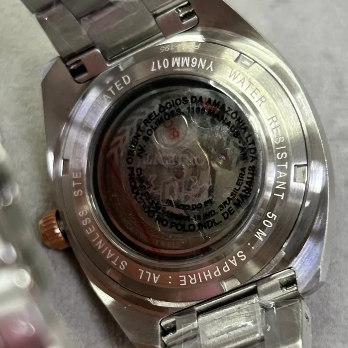 Orient 3 Estrelas Automático Elegance YN6MM017 Azul