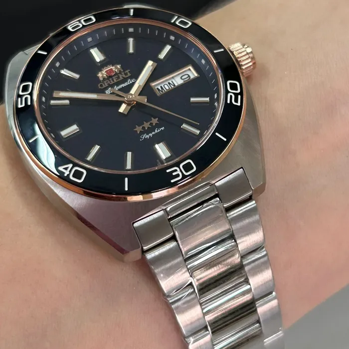 Orient 3 Estrelas Automático Elegance YN6MM017 Azul