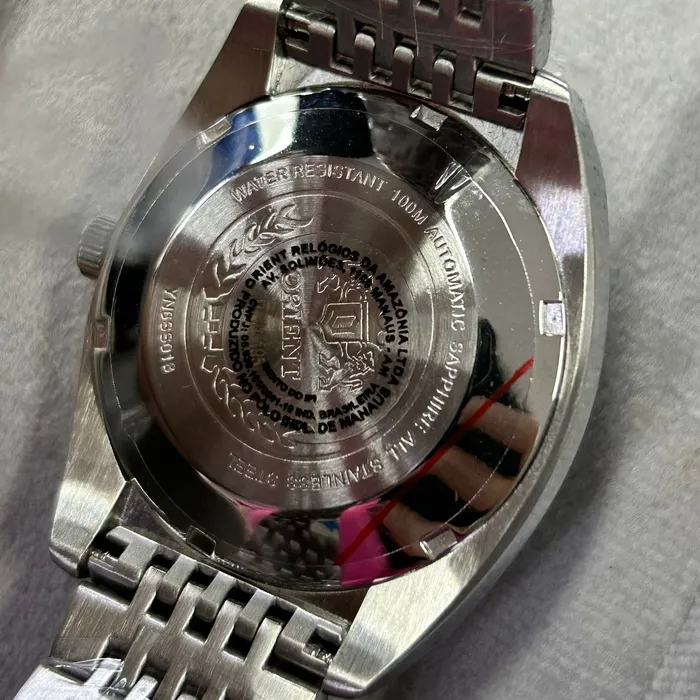 Orient 3 Estrelas Automático Heritage YN6SS018 Azul