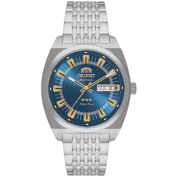 Orient 3 Estrelas Automático Heritage YN6SS018 azul