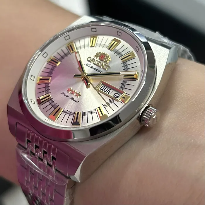 Orient 3 Estrelas Automático Heritage YN6SS018 Prata