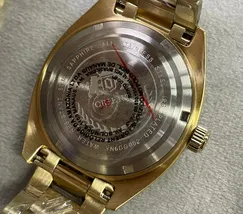 Relógio Orient Heritage 3 Estrelas YN6GG002 Dourado Safira | Taniguchi Relógios - imagem 7