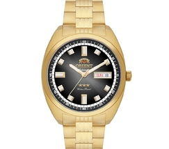 Orient 3 Estrelas Automático Heritage Dourado YN6GG004 Verde - imagem 2