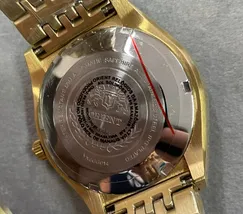 Orient 3 Estrelas Automático Heritage Dourado YN6GG014 Preto - imagem 7