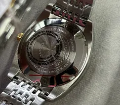 Orient 3 Estrelas Automático Heritage Misto YN6MM018 Prata - imagem 7