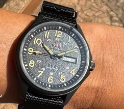 Orient 3 Estrelas Automático Sports Land IPBlack YN6PN007 Preto - imagem 6