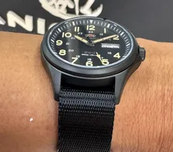 Orient 3 Estrelas Automático Sports Land IPBlack YN6PN007 Preto - imagem 5