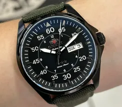 Orient 3 Estrelas Automático Sports Air IPBlack YN6PN009 preto - imagem 1