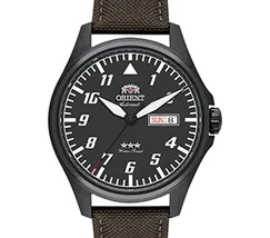 Orient 3 Estrelas Automático Sports Air IPBlack YN6PN010 preto - imagem 2