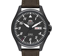 Orient 3 Estrelas Automático Sports Air IPBlack YN6PN010 preto - imagem 2