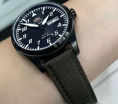 Orient 3 Estrelas Automático Sports Air IPBlack YN6PN010 preto - imagem 4