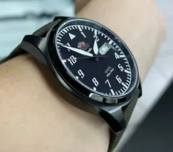 Orient 3 Estrelas Automático Sports Air IPBlack YN6PN010 preto - imagem 3