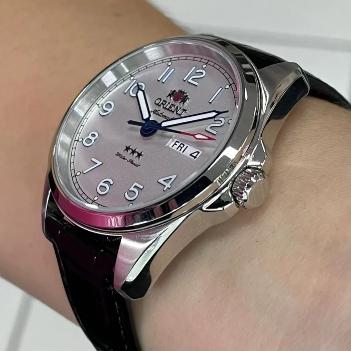 Relógio Orient Automático Elegance YN6SC006 Branco | Taniguchi Relógios