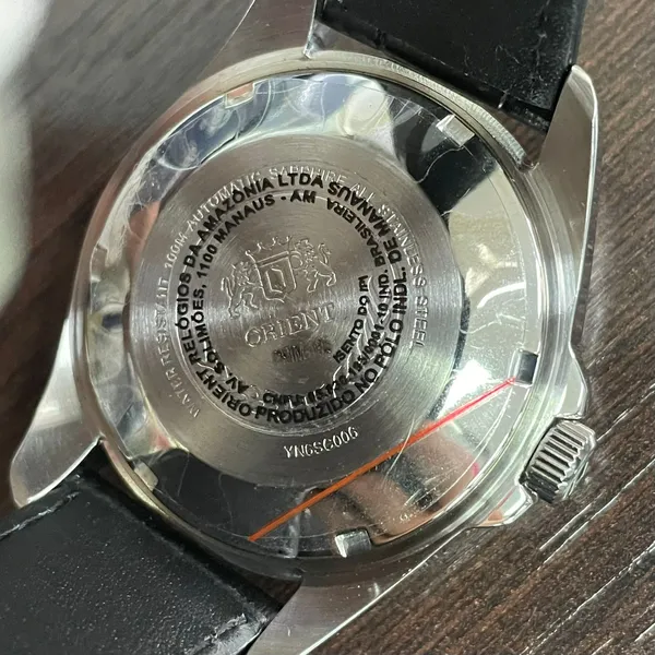 Orient 3 Estrelas Automático Elegance YN6SC006 Champanhe